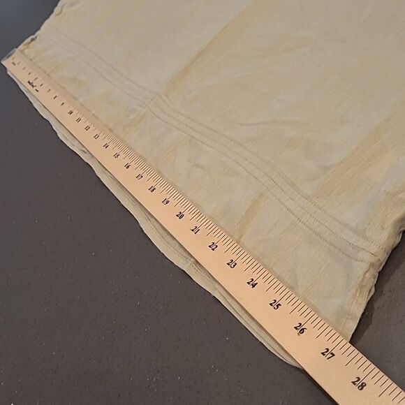 AJ Andrea Javine sz XL 100% linen tunic top, light moss green - Picture 8 of 9